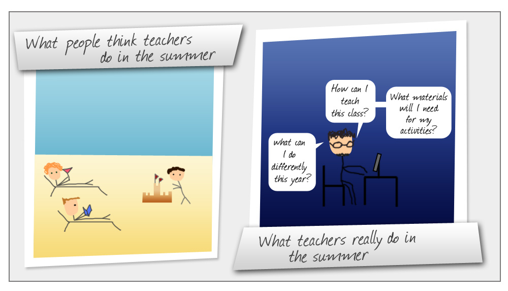 Teachers in the Summer